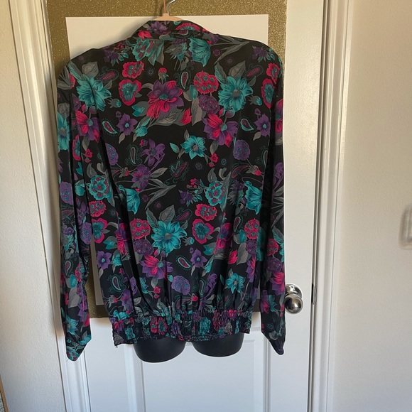 Vintage Alfred Dunner Floral print blouse 90’s - Picture 2 of 2